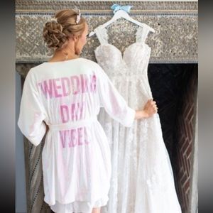 Hayley Paige Wedding Day Vibes Robe Sequin